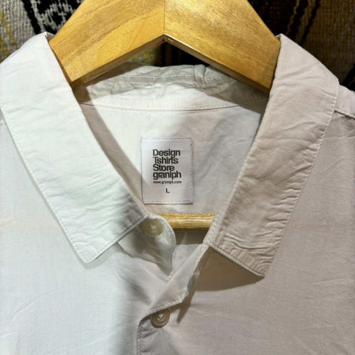 Designer × If Six Was Nine × Japanese Brand Rare Design Tshirts Graniph LS Shirt Size US L / EU 52-54 / 3 - 5 Thumbnail