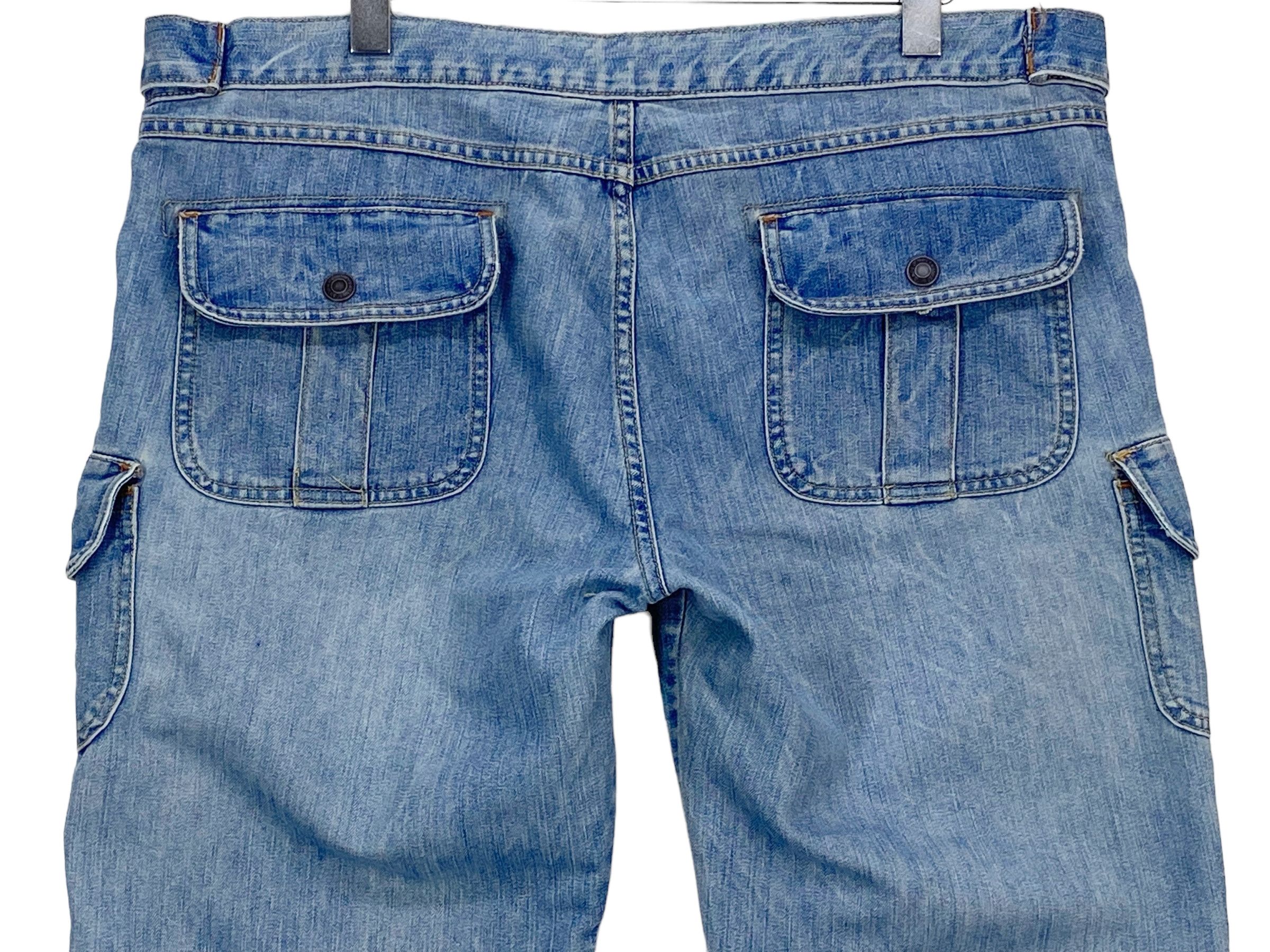 Old Navy Old Navy Cargo Denim Pants Workwear Size US 39 - 5 Thumbnail