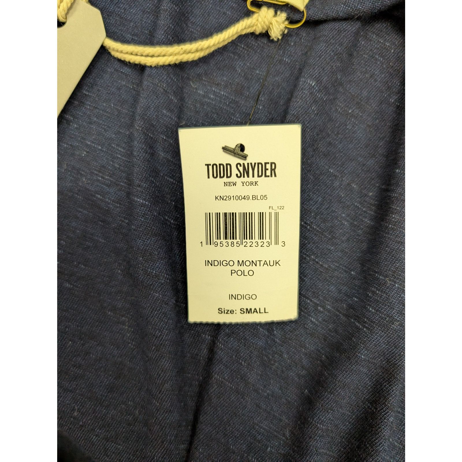 Todd Snyder o1rshd1 CC20 Polo Shirt in Navy Size US S / EU 44-46 / 1 - 13 Thumbnail