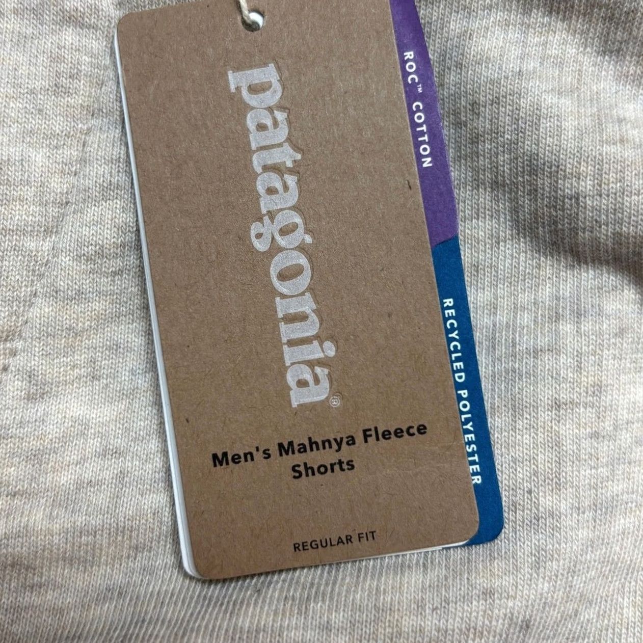 Patagonia Patagonia Men's XS Mahnya Fleece Shorts Loungewear Pumice Size US 27 - 5 Thumbnail