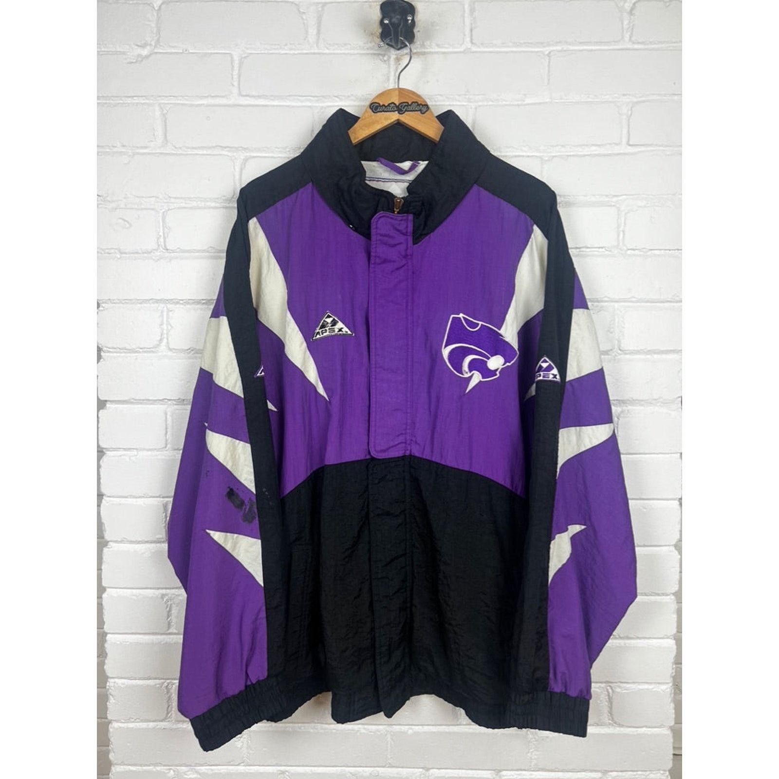 Vintage Vintage 90s Kansas State Wildcats Apex One Embroidered XXL Size US XXL / EU 58 / 5 - 1 Thumbnail