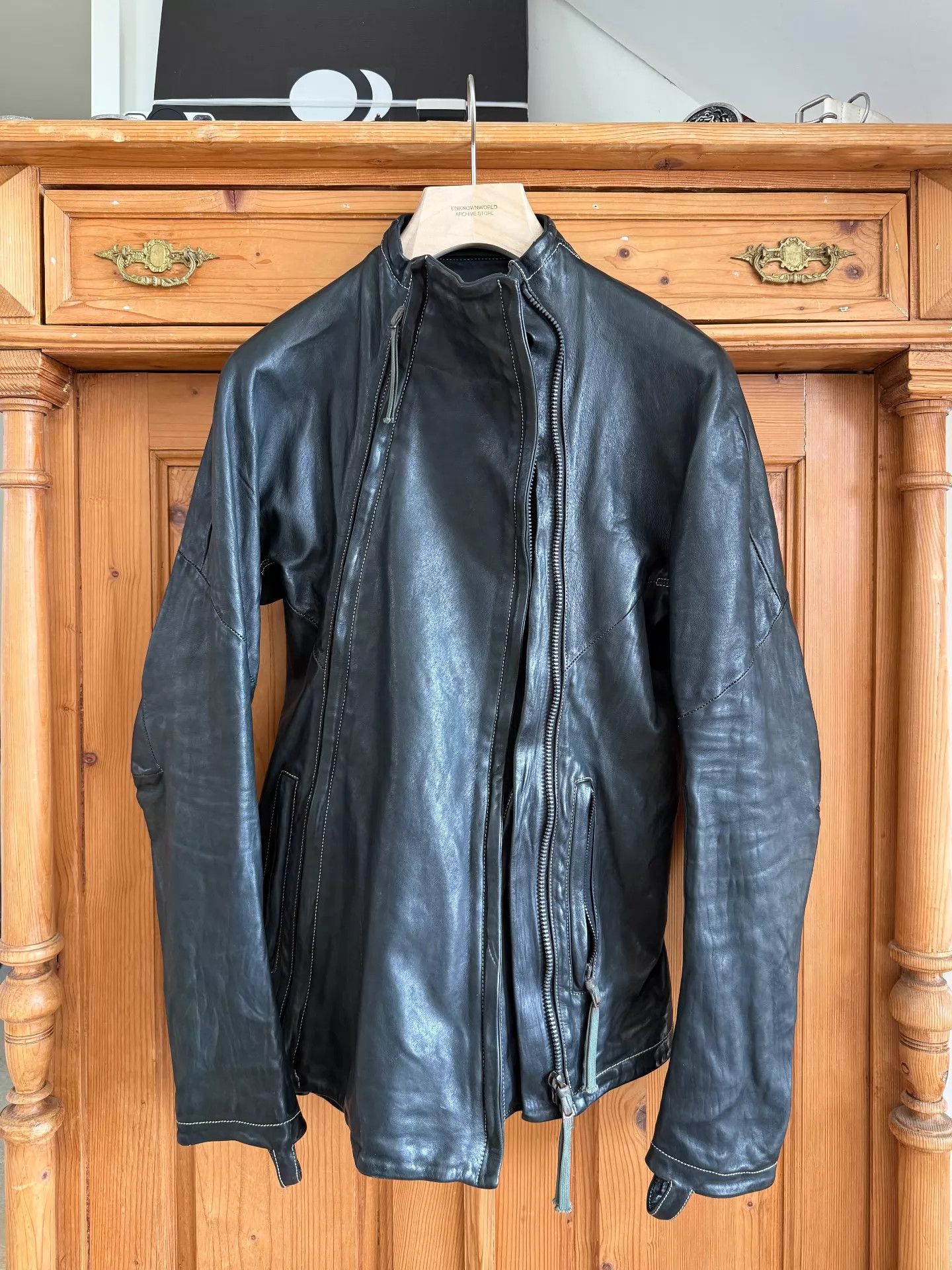 Boris Bidjan Saberi Boris Bidjan Saberi J4 Horsehide Vintage Dyed M Rare Size US M / EU 48-50 / 2 - 1 Thumbnail