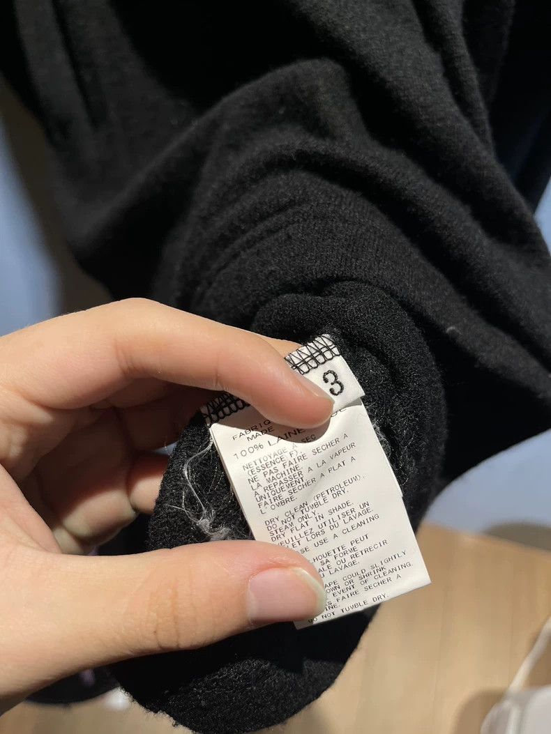Yohji Yamamoto Yohji Yamamoto 16aw Tie Sweater 2504-Nextarrow Size US L / EU 52-54 / 3 - 6 Thumbnail