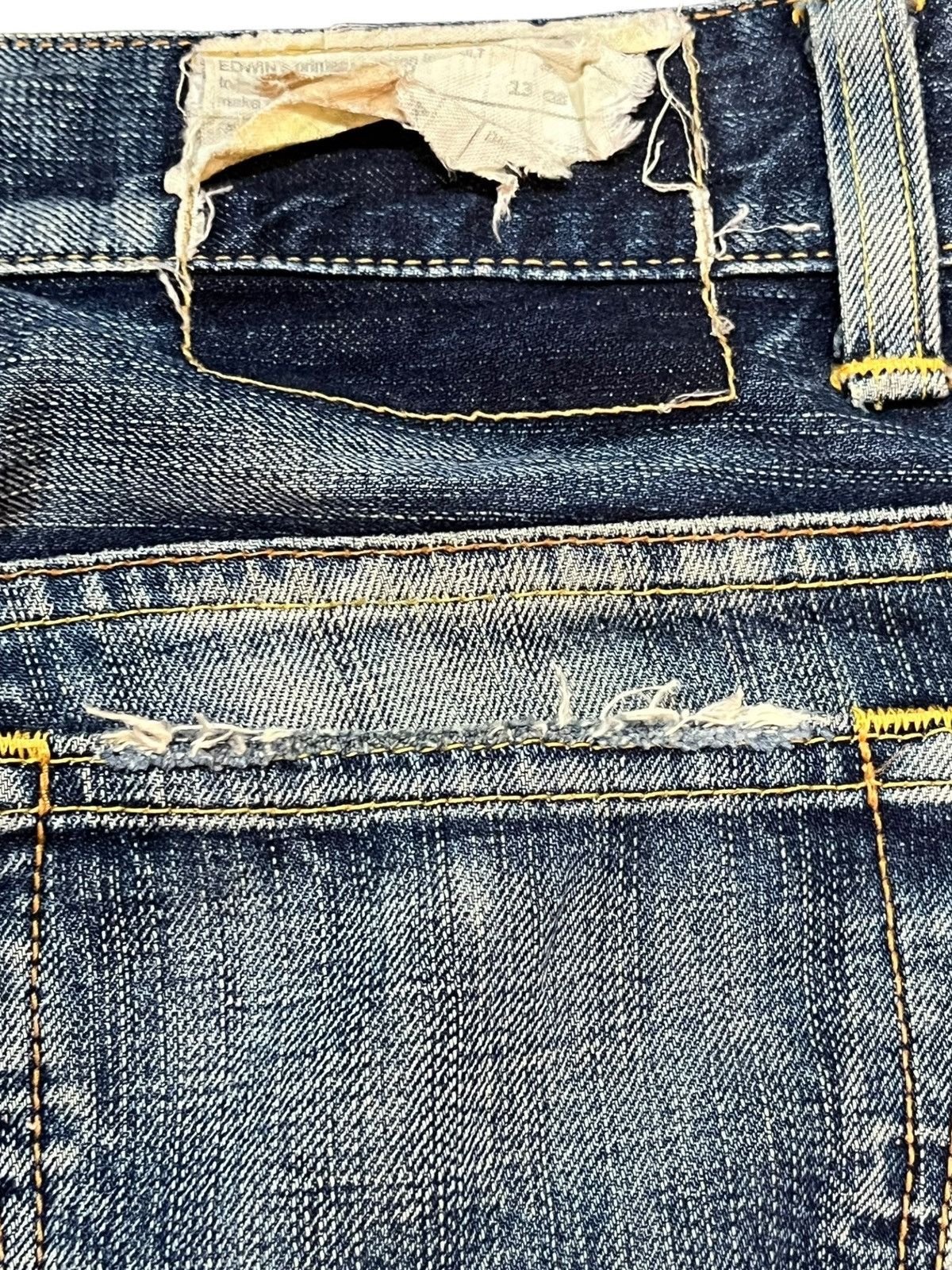 Edwin Vintage Edwin Flare Boot Cut Whiskers Denim Size US 31 - 8 Thumbnail