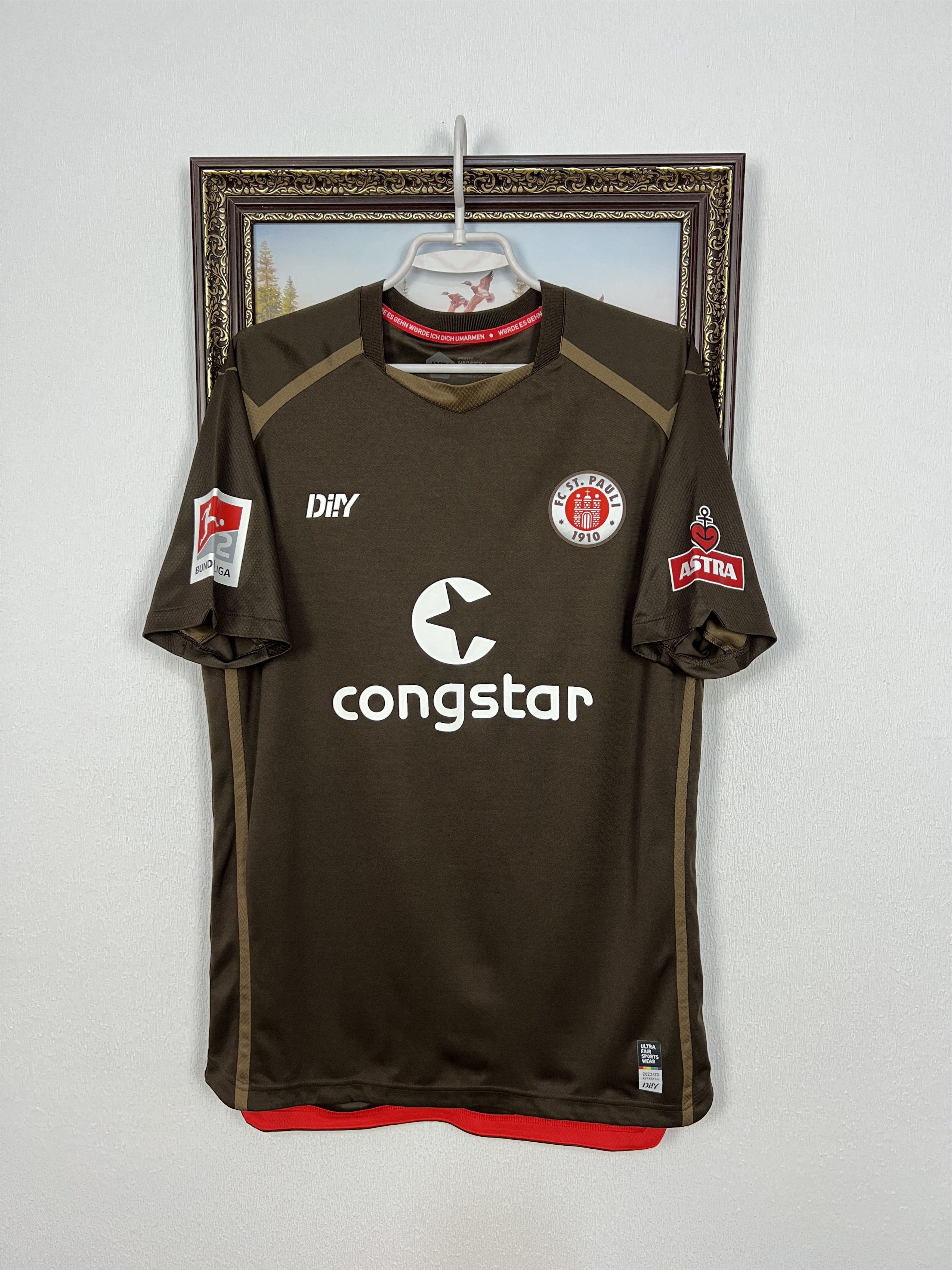 Vintage St Pauli football shirt Soccer #14 Amenyido Tee Hype Size US L / EU 52-54 / 3 - 3 Thumbnail