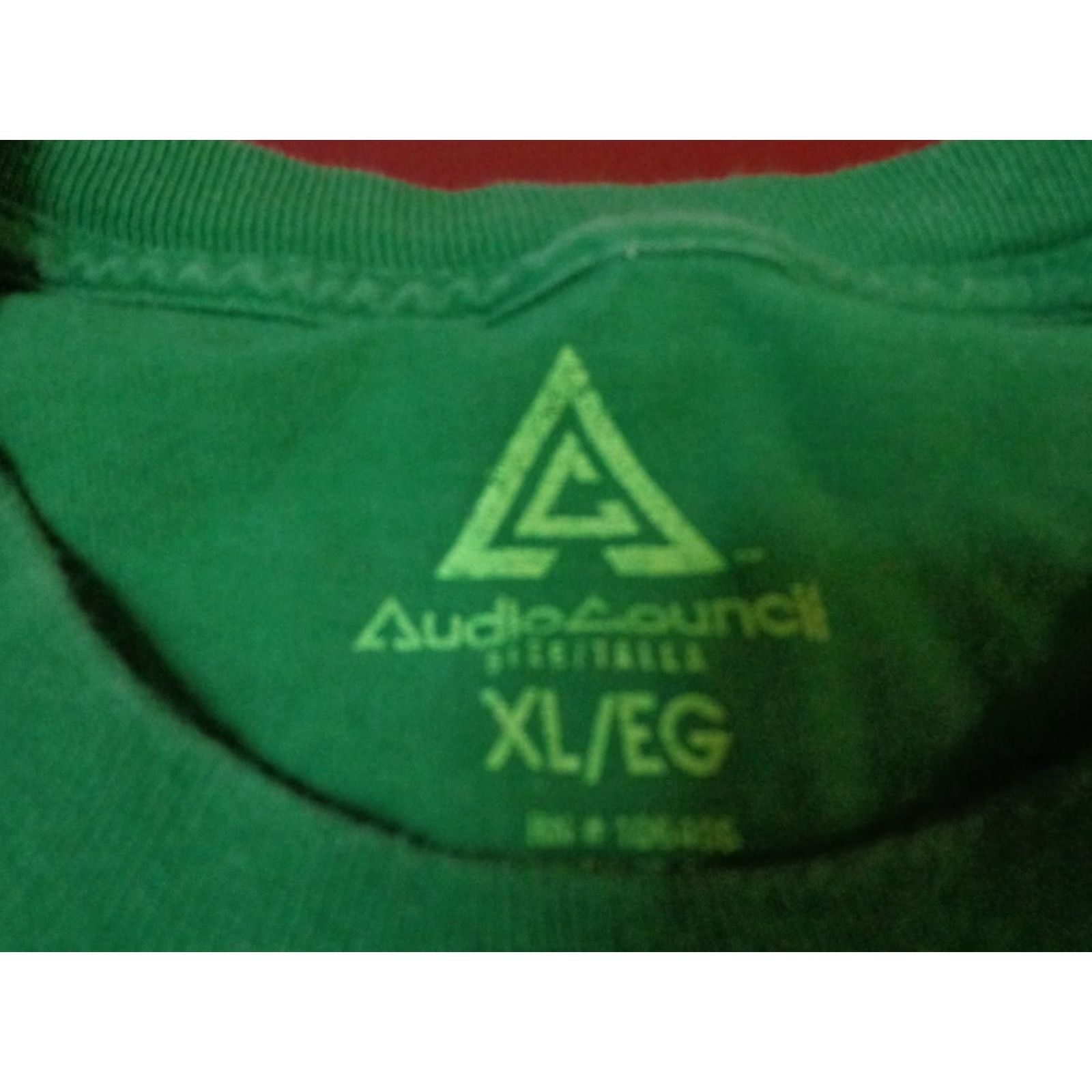 Vintage Audio Council T Shirt If MyHeadphones Are On Then I'm Tuning You Out XL Green Mens Graphic Tee 90s-style? Size US XL / EU 56 / 4 - 3 Thumbnail