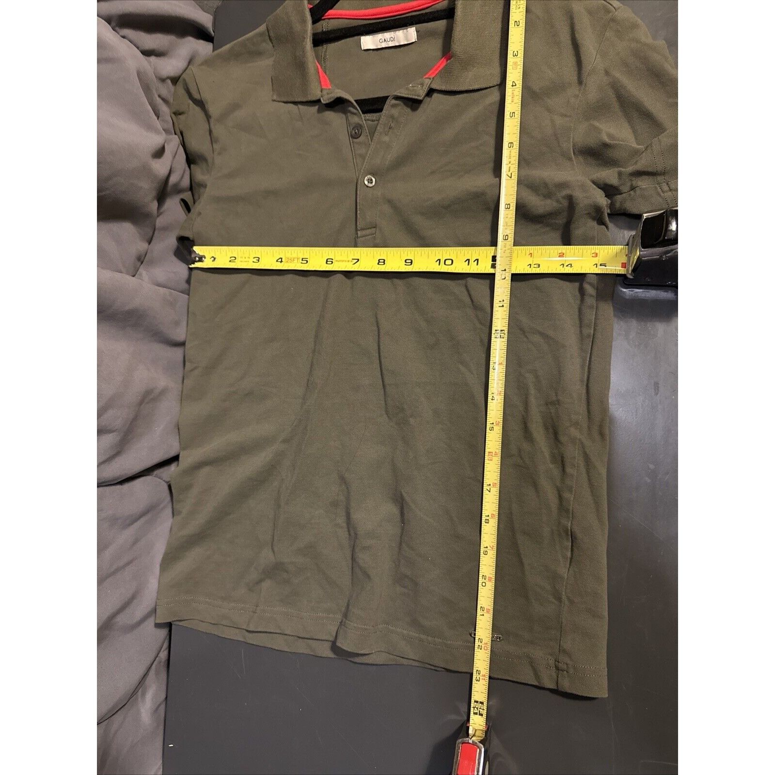 Other GAUDI Shirt Womens Small Polo Top Short Sleeve Green Size S / US 4 / IT 40 - 7 Thumbnail