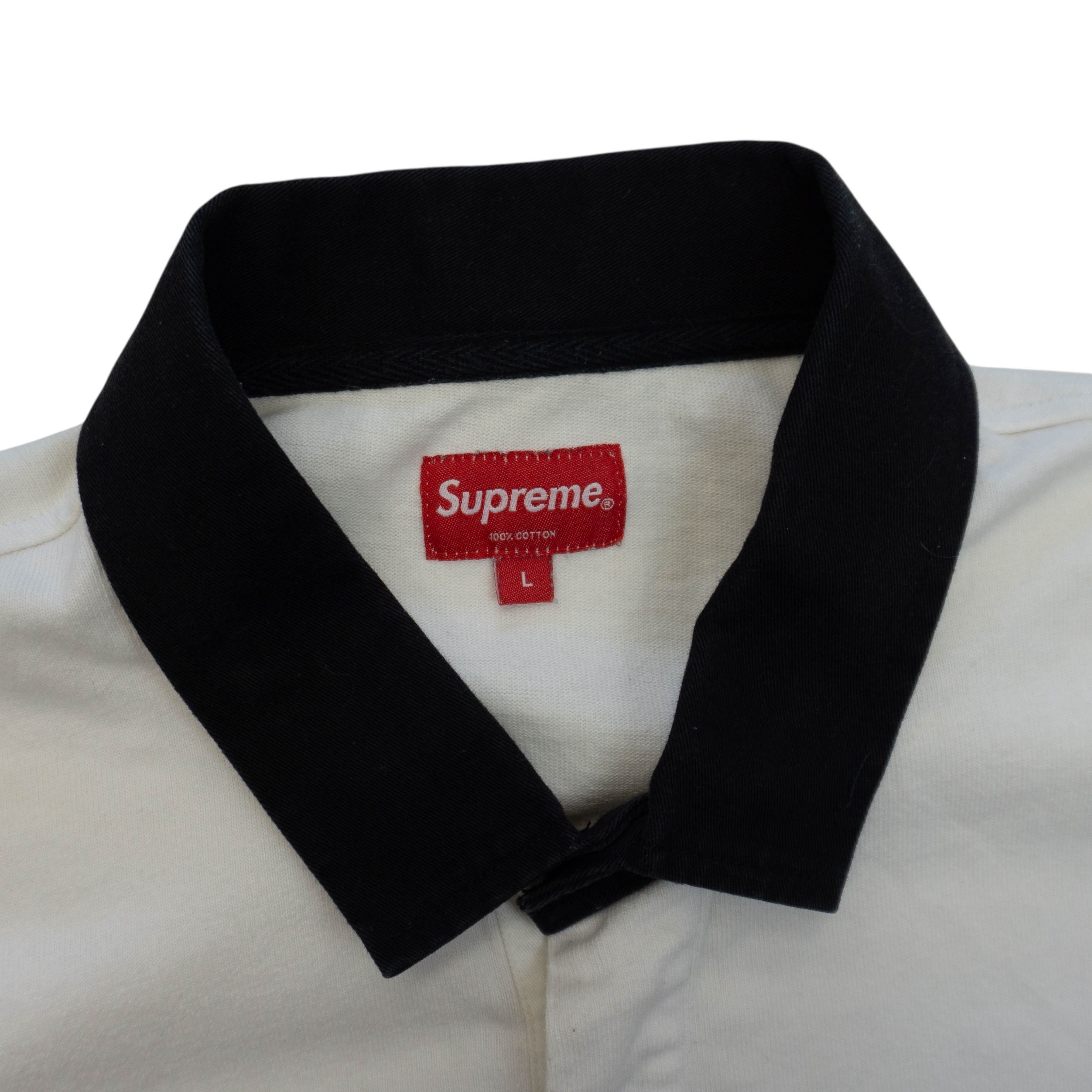 Supreme Supreme SS16 Box Logo Rugby Polo Shirt Size US L / EU 52-54 / 3 - 3 Thumbnail