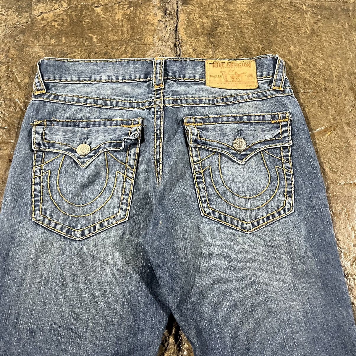 True Religion Crazy Vintage Y2K True Religion Jeans Hip-Hop Skater Unique Size US 36 / EU 52 - 5 Thumbnail