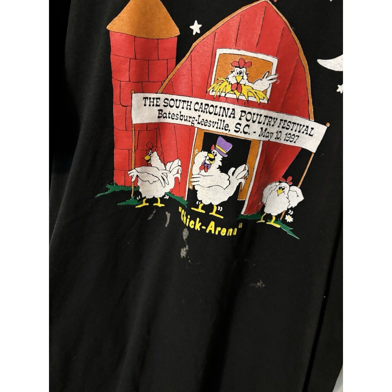Other vintage chick-aren poultry festival black t-shirt 90s OS Size US M / EU 48-50 / 2 - 5 Thumbnail