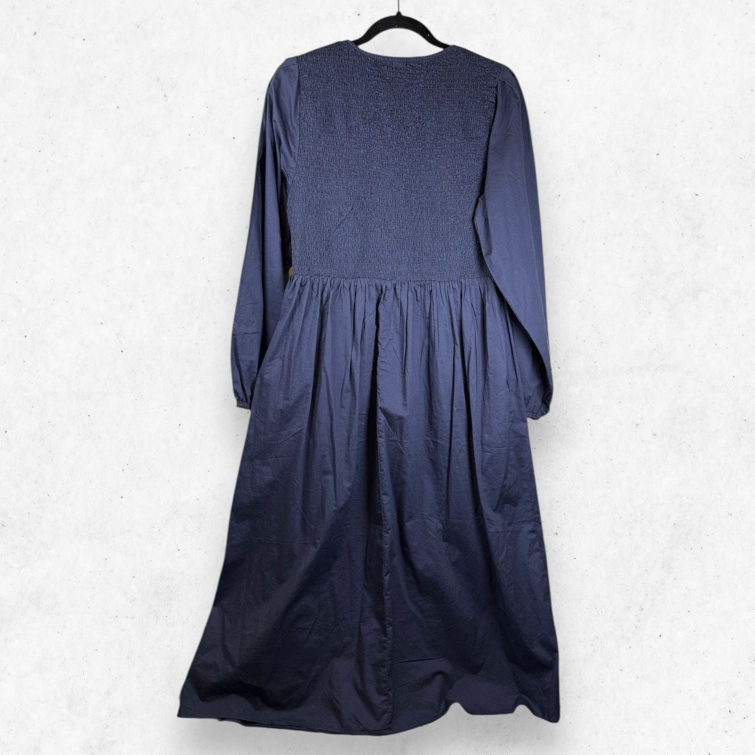 Old Navy Old Navy Long Midi Dress in Navy Long Sleeve Women's Size L Size L / US 10 / IT 46 - 2 Thumbnail