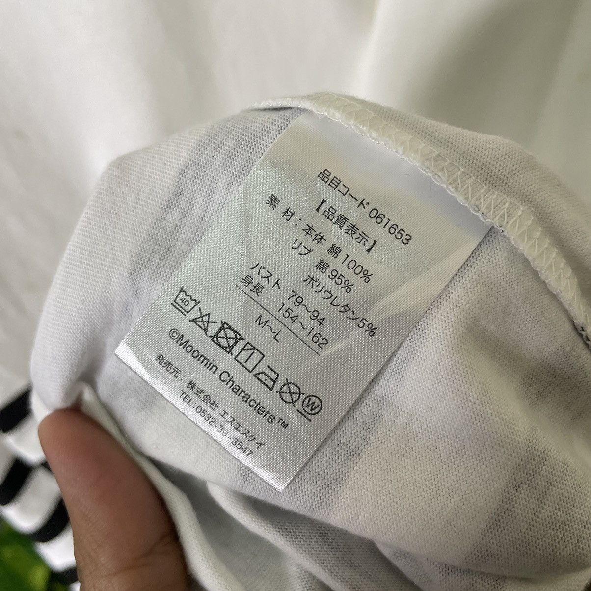 Cartoon Network × Vintage Vintage Moomin Characters Cartoon Stripes T Shirt Size US M / EU 48-50 / 2 - 3 Thumbnail