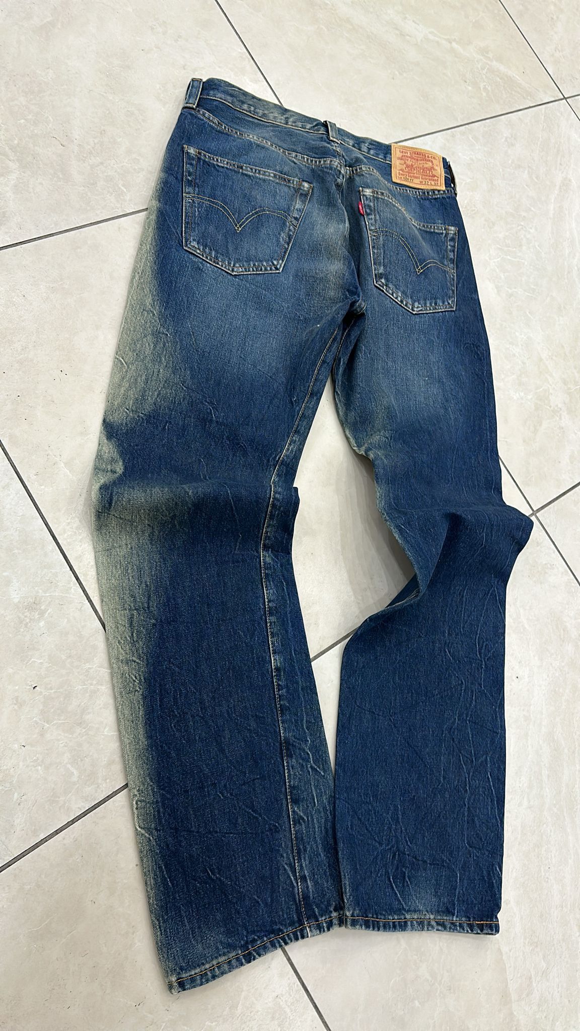 Levi's Vintage Clothing LVC Levi's Vintage Clothing 1947 501XX BigE Selvedge Jeans Size US 32 / EU 48 - 6 Thumbnail