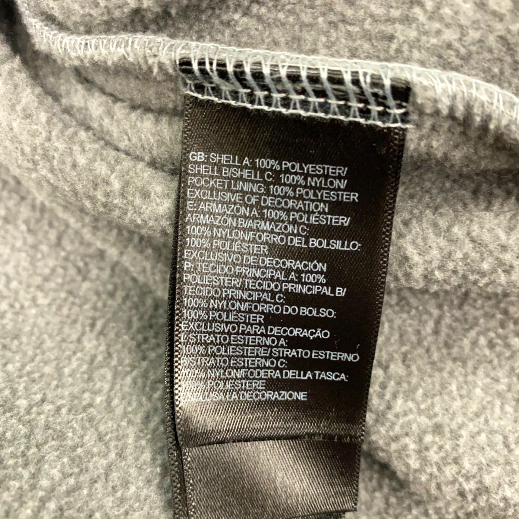 The North Face North Face Sweatshirt Womens Medium Gray Color Block 1/4 Zip Fleece Long sleeve Pullover Size M / US 6-8 / IT 42-44 - 7 Thumbnail