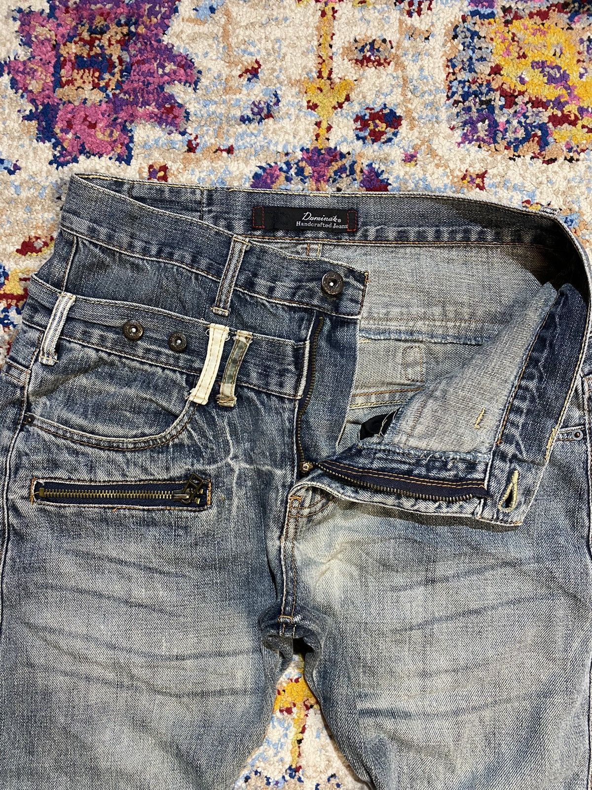 Japanese Brand Dominate Handcrafted Double Waisted Twisted Leg Jeans W30 Size US 30 / EU 46 - 12 Thumbnail