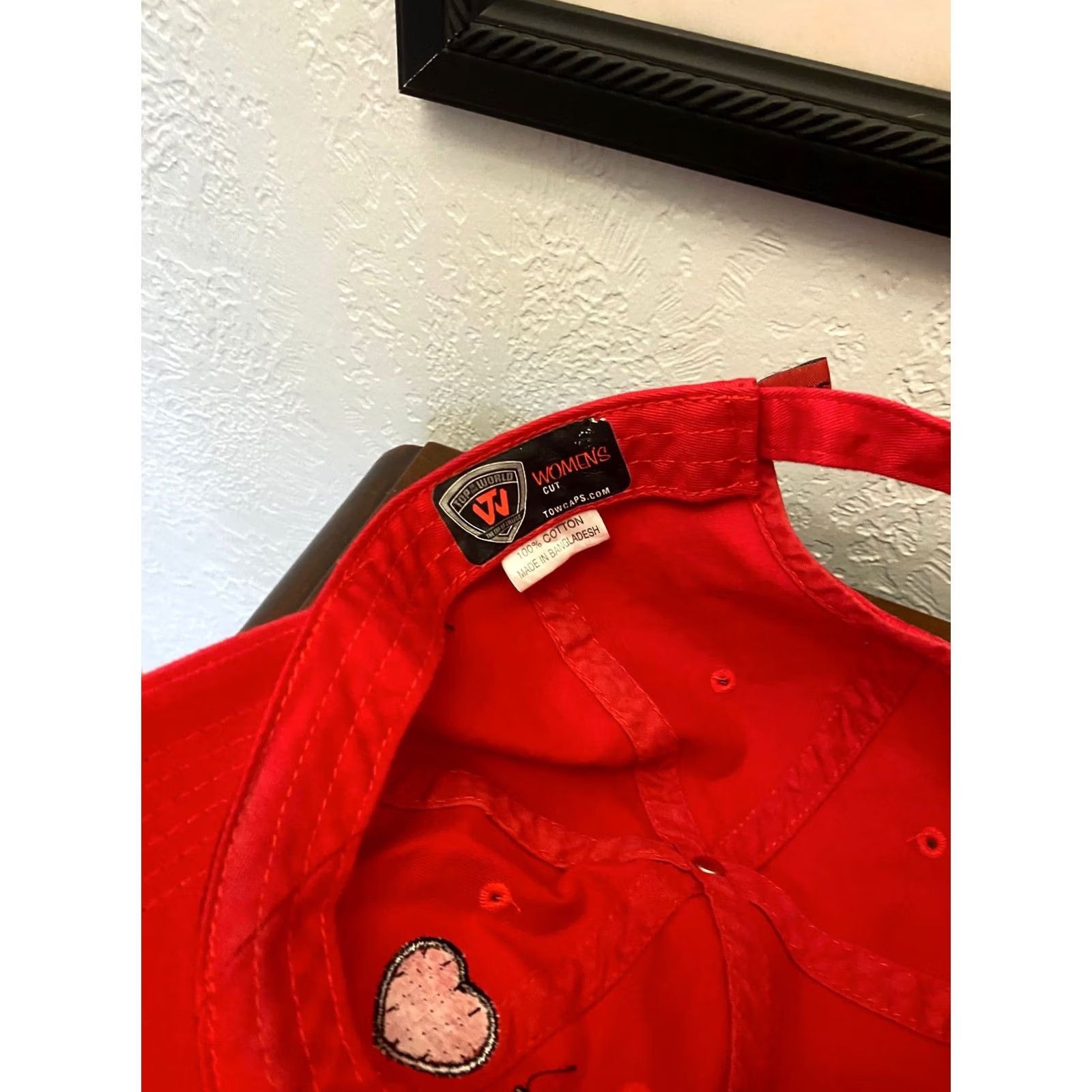 Vintage VINTAGE Womens Ball State University Hat Red Cardinals Adjustable Strapback Baseball Cap Mens Size ONE SIZE - 2 Thumbnail