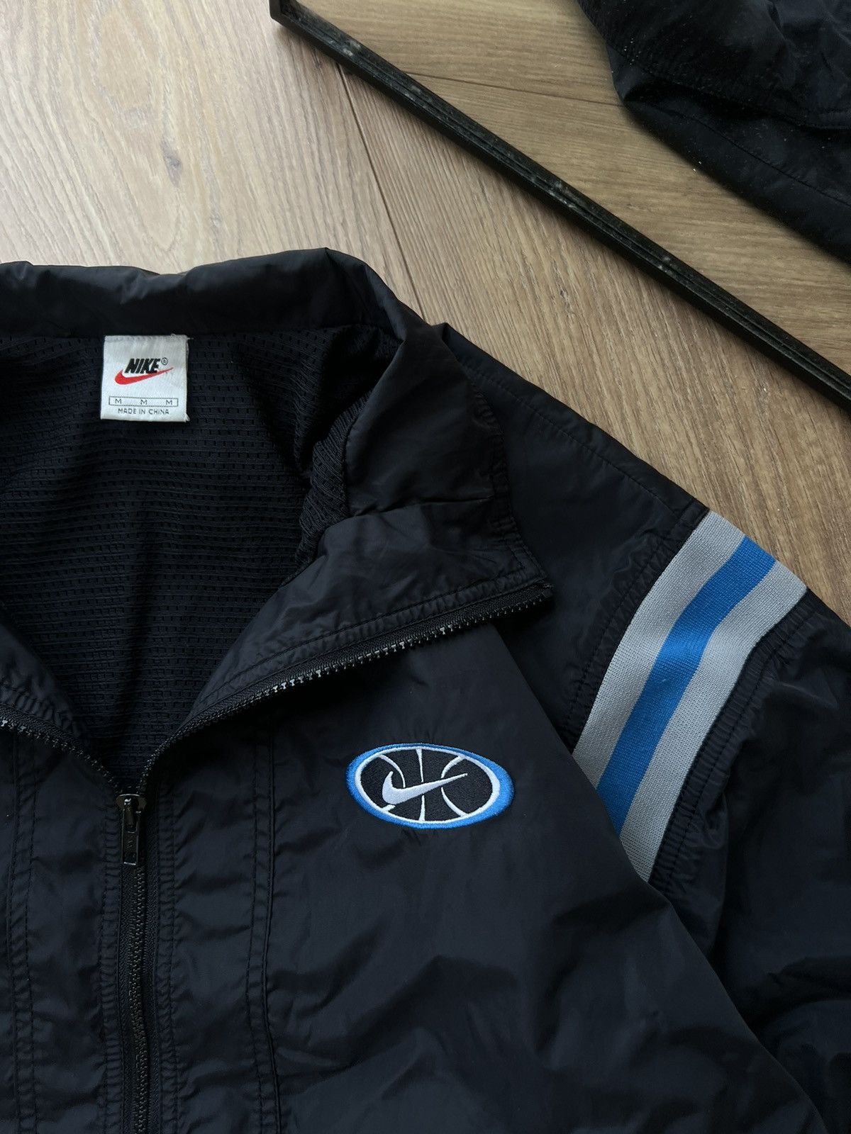 Nike 00’s NIKE BASKETBALL Y2K RARE TRACK JACKET SWOOSH Size US M / EU 48-50 / 2 - 5 Thumbnail