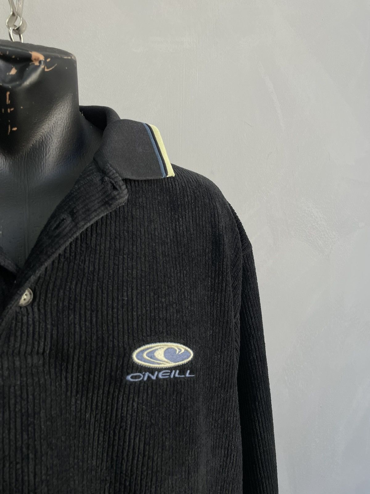 O'Neill O’Neill Black velvet y2k Pullover Sweatshirt longsleeve Size US L / EU 52-54 / 3 - 3 Thumbnail