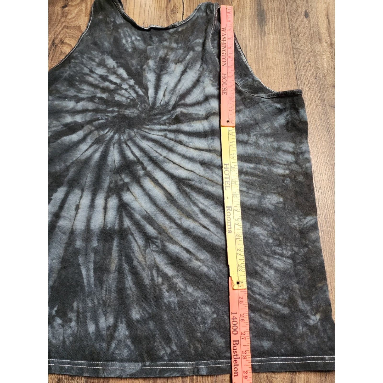 Vintage VINTAGE Zion Rootswear Band Tee Tank Top Men's Tank 2XL Black Tie Dye Bob Marley Shirt Mens Size US XXL / EU 58 / 5 - 2 Thumbnail