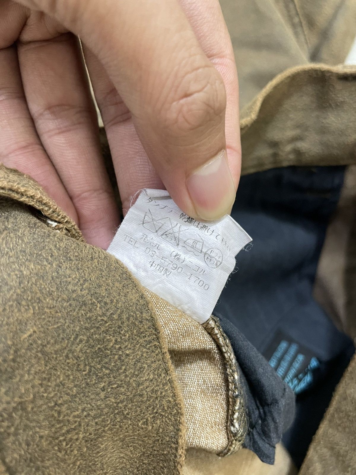 Le Grande Bleu (L.G.B.) 2000s Kapital Suede Panel Pants Flared Ifsix Undercover Y2K Size US 30 / EU 46 - 7 Thumbnail