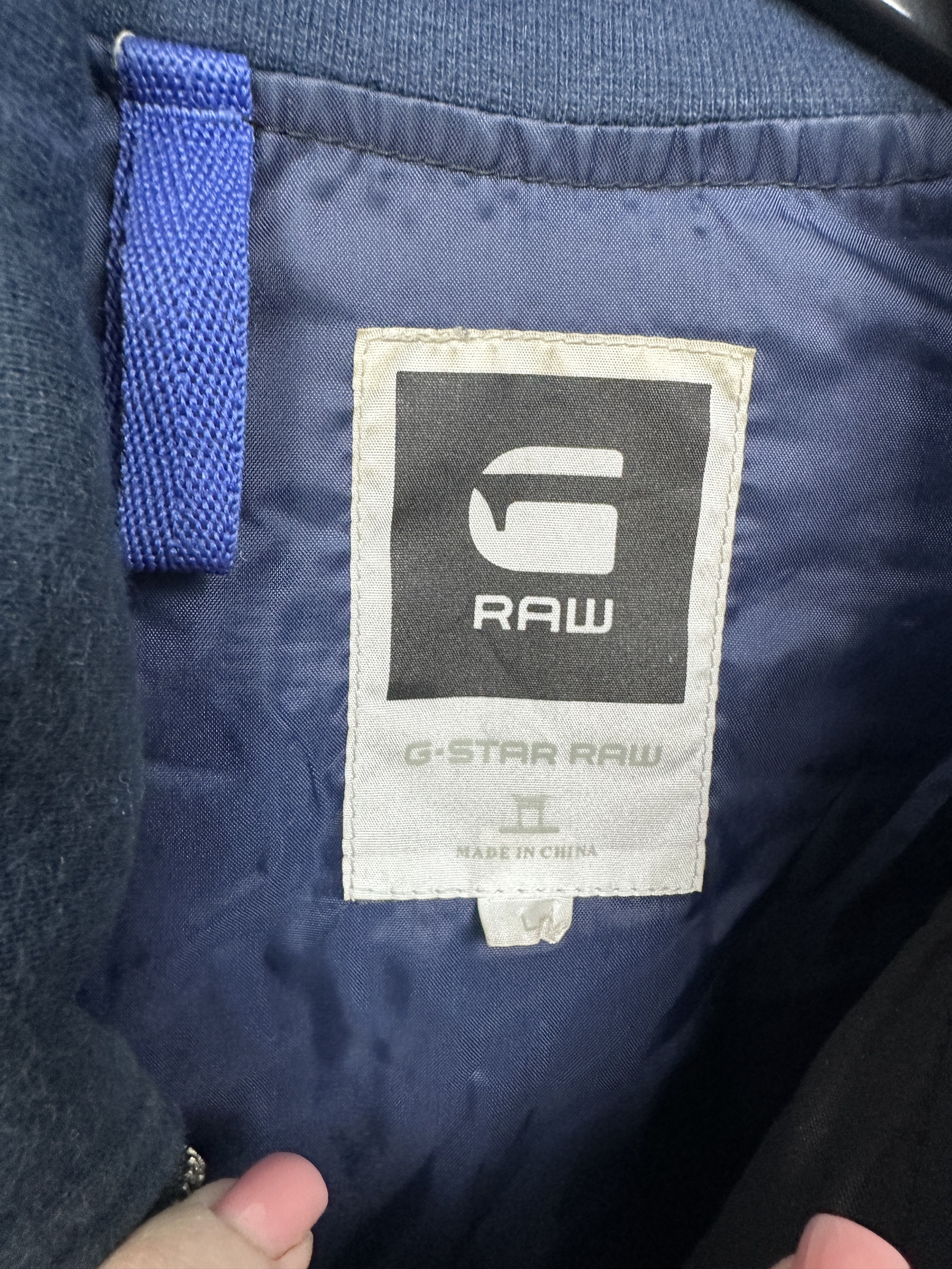 G-Star G Star Raw Mens Aerostate Overshirt Biker Jacket Y2K Size US L / EU 52-54 / 3 - 3 Thumbnail