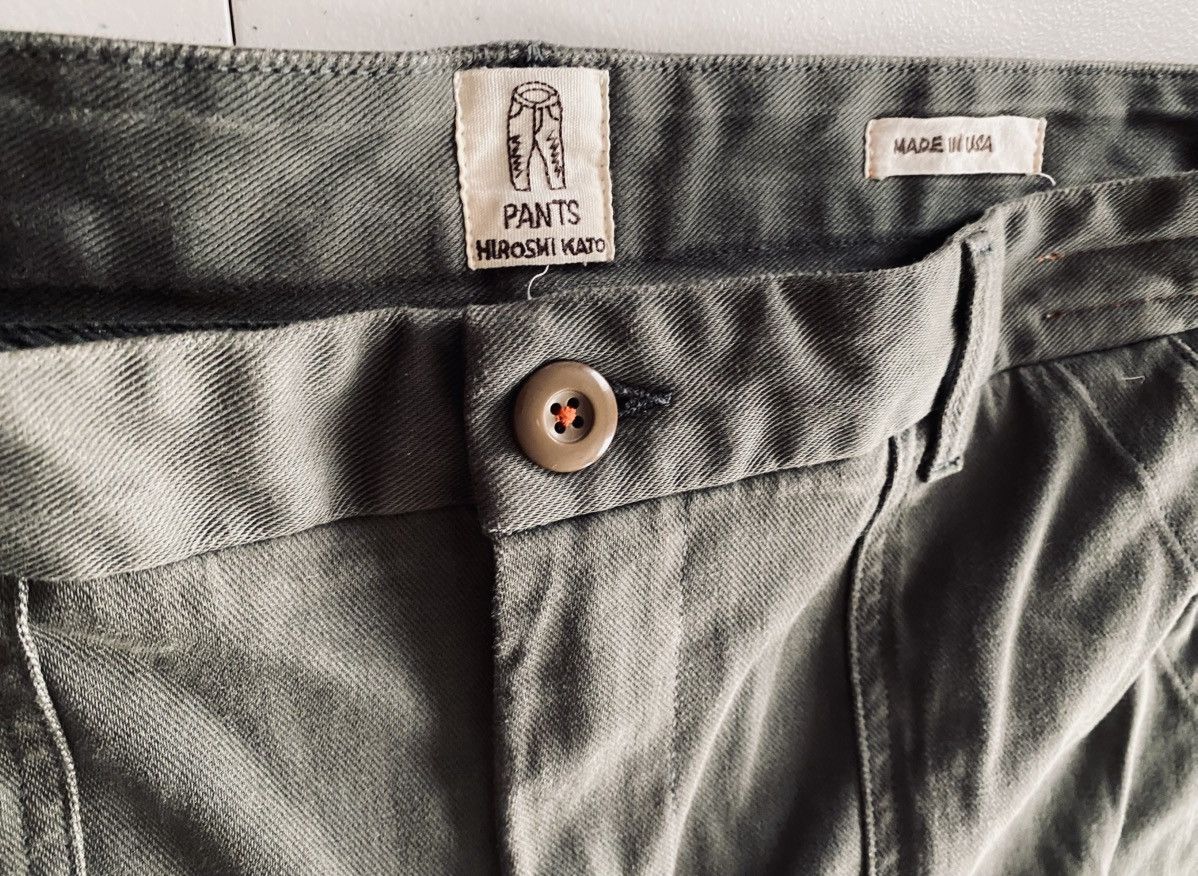 Hiroshi Kato HIROSHI KATO THE SCOUT 8" DENIT® FATIGUE SHORTS MOSS 38 VGC Size US 38 / EU 54 - 14 Thumbnail