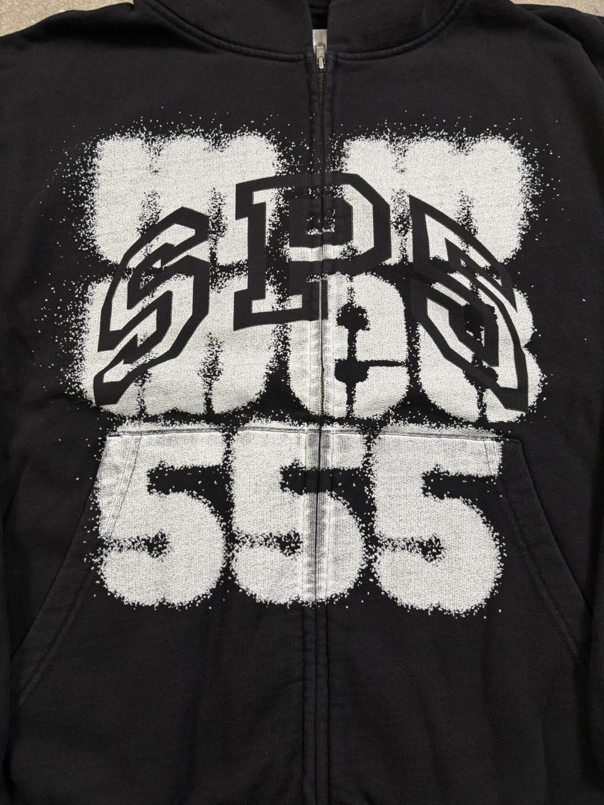 Sp5der Sp5der SP555 Zip Hoodie, Black Size US M / EU 48-50 / 2 - 3 Thumbnail