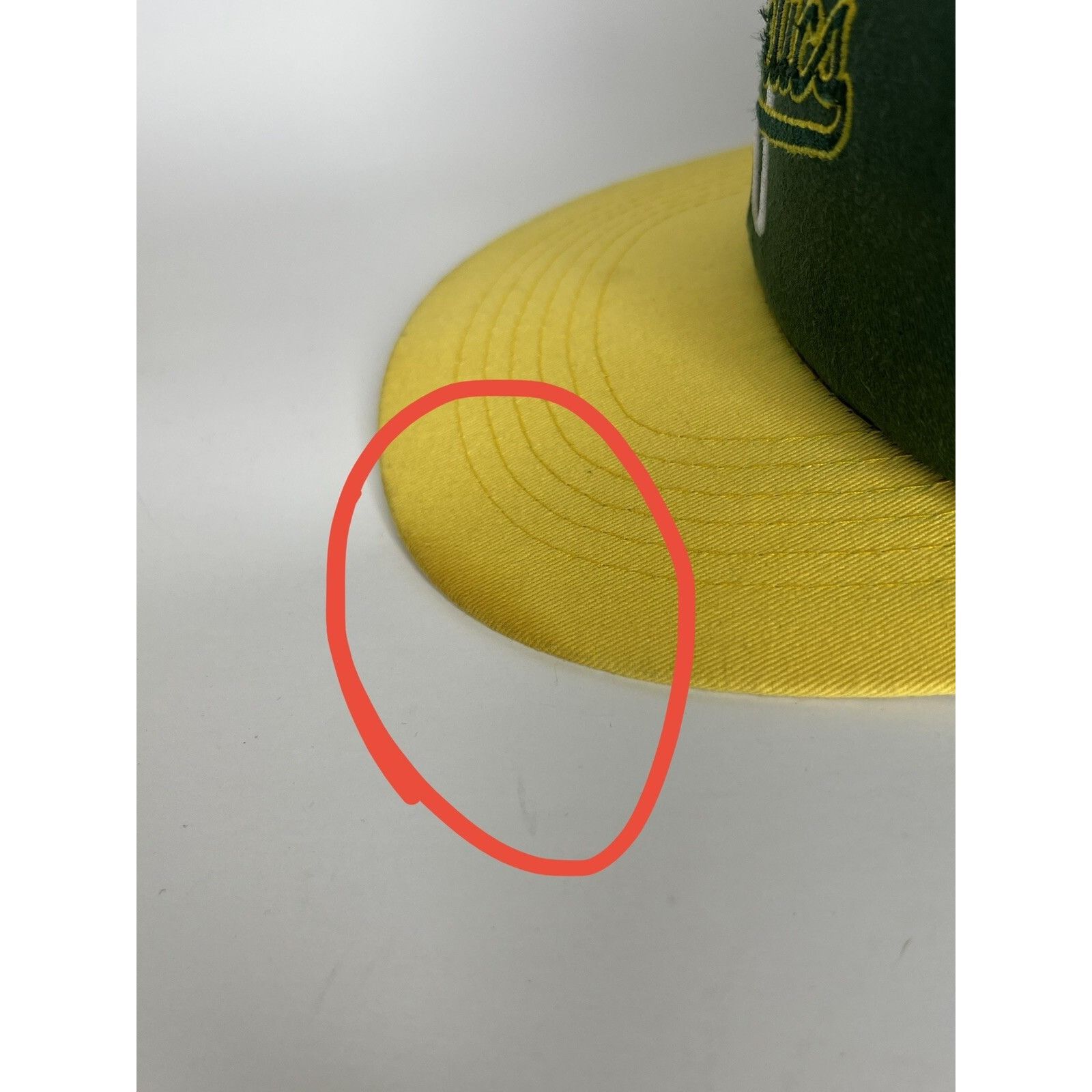 Other Vintage Oakland Athletics Snapback Hat Cap "25th Anniversary Size ONE SIZE - 6 Thumbnail