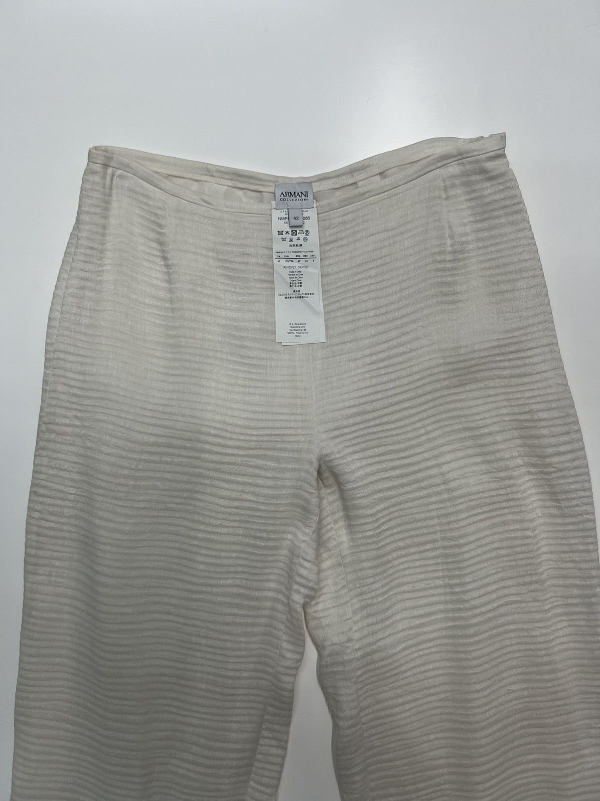 Armani Collezioni 🔥ARMANI COLLEZIONI WOMENSWEAR PANT Size 28" / US 6 / IT 42 - 4 Thumbnail