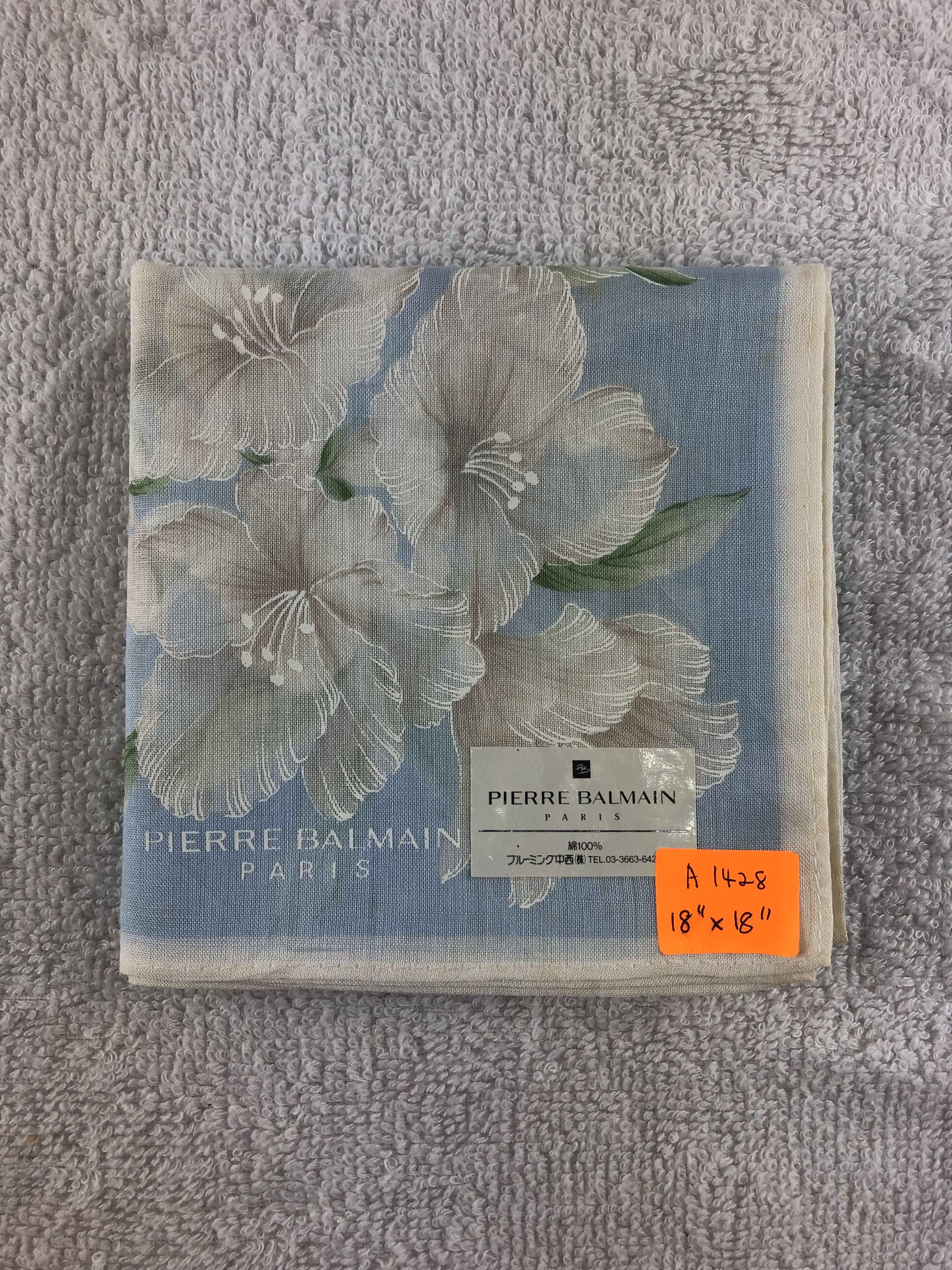 Pierre Balmain × Vintage Pierre Balmain Handkerchief / Bandana / Neckerchief Size ONE SIZE - 6 Thumbnail
