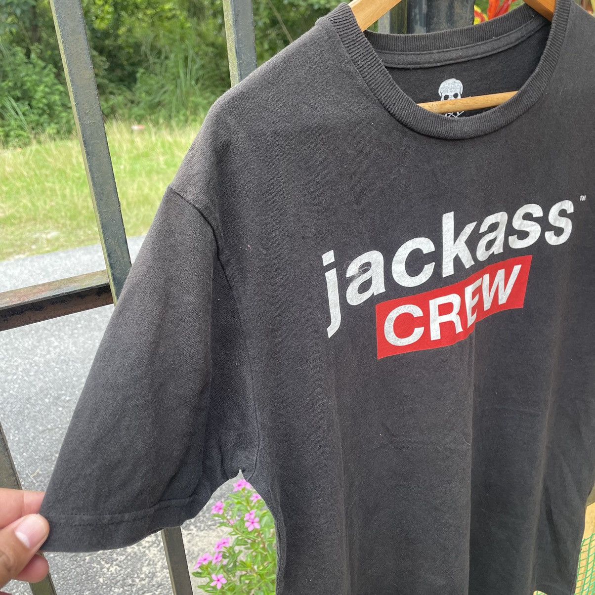 Mtv 🔥🔥Jackass MTV TV Show Skull Promo Crew Tee Size US L / EU 52-54 / 3 - 5 Thumbnail