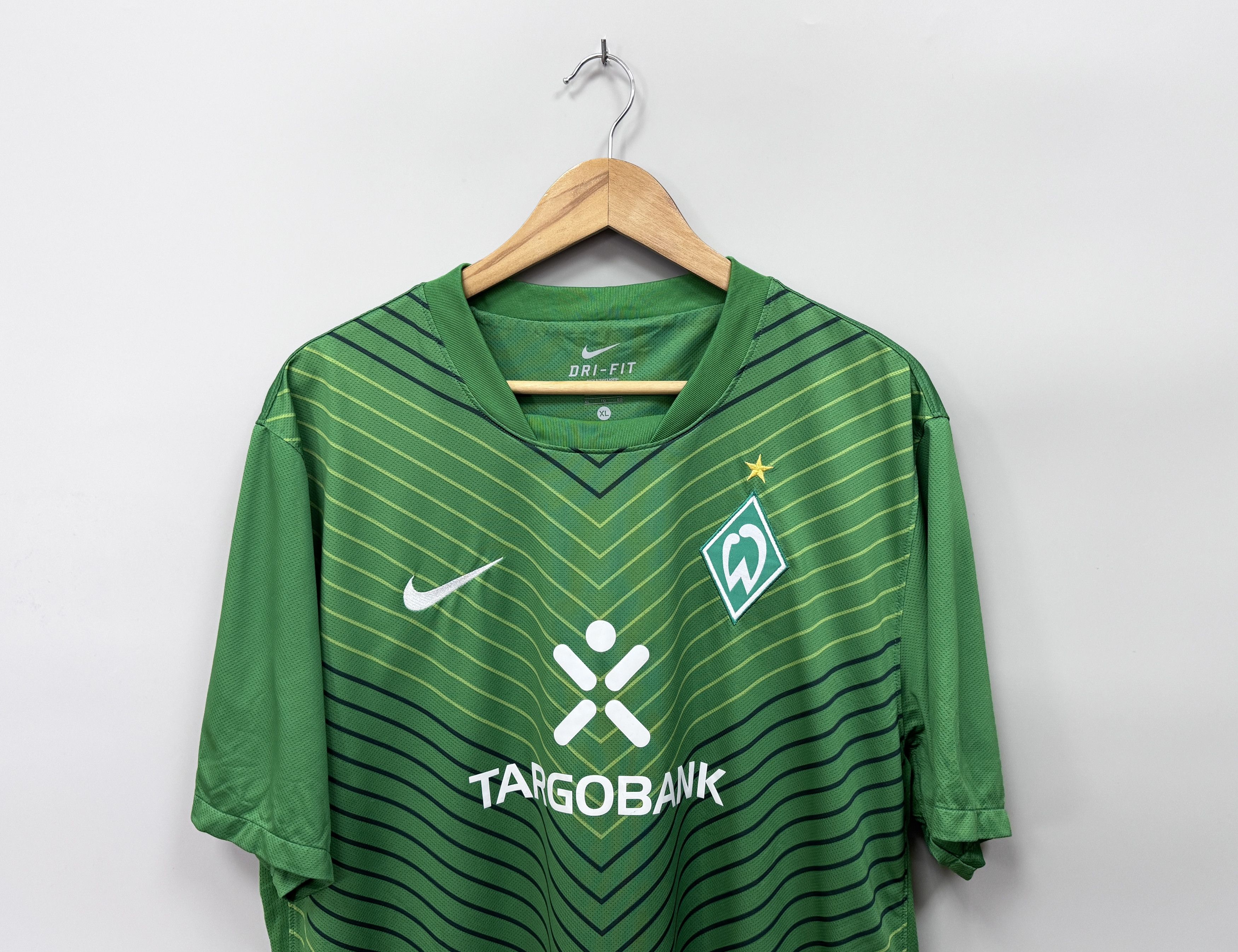 Nike 2011 2012 Werder Bremen NIKE Home Football Jersey Kit Size US XL / EU 56 / 4 - 2 Thumbnail