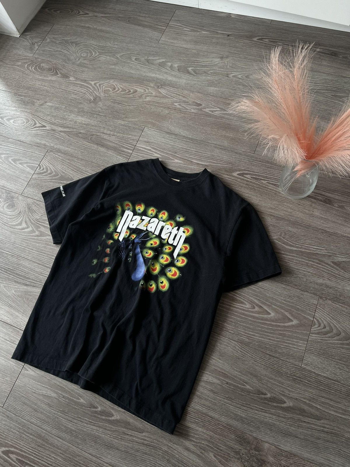 Band Tees × Designer × Vintage ‼️Vintage Nazareth Oversize Archival Tee by Jerzees‼️ Size US L / EU 52-54 / 3 - 5 Thumbnail