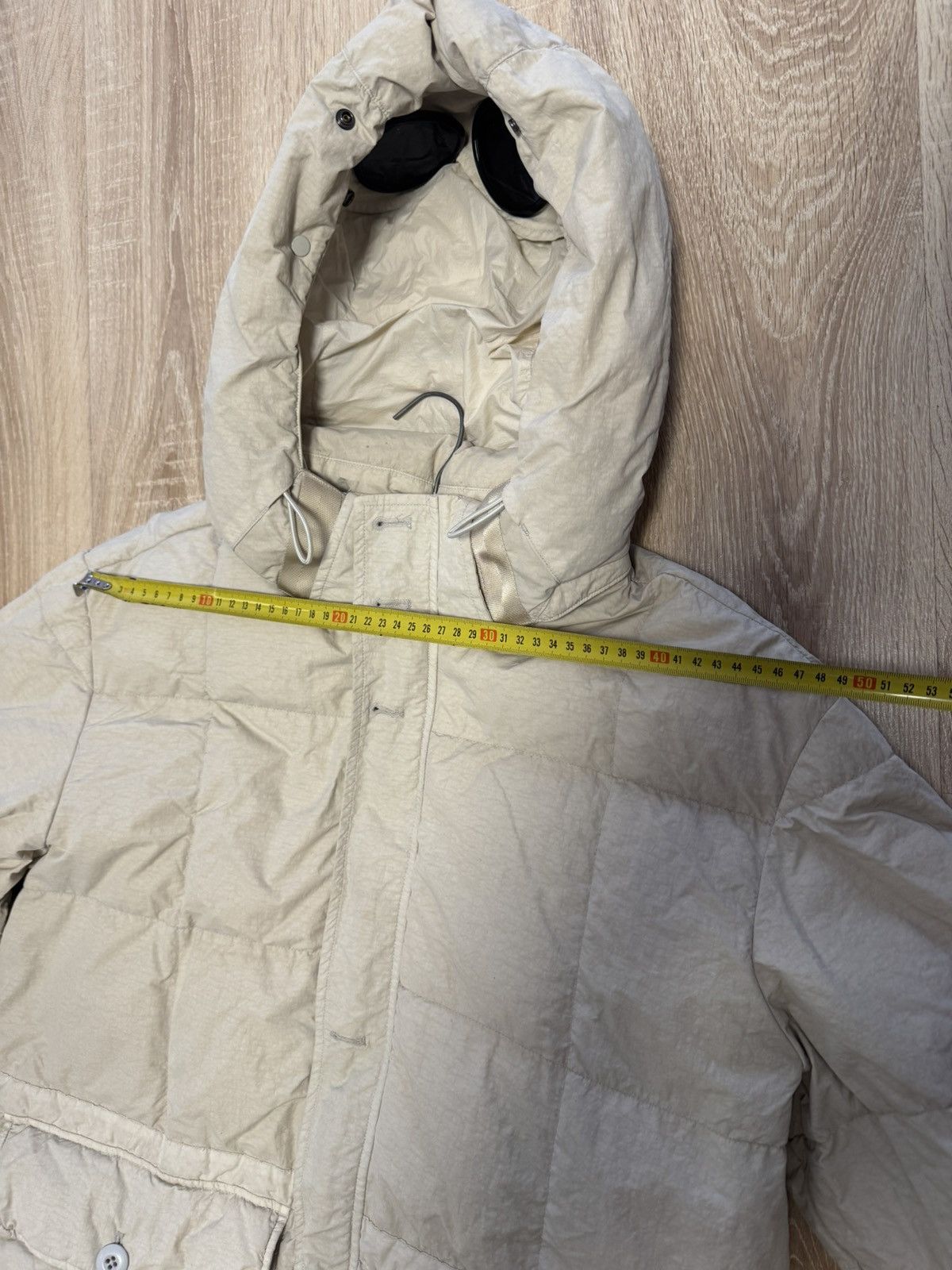 C.P. Company C.P. Company Flatt Nylon Down Filled Goggle Puffer Jacket Size US XL / EU 56 / 4 - 22 Thumbnail