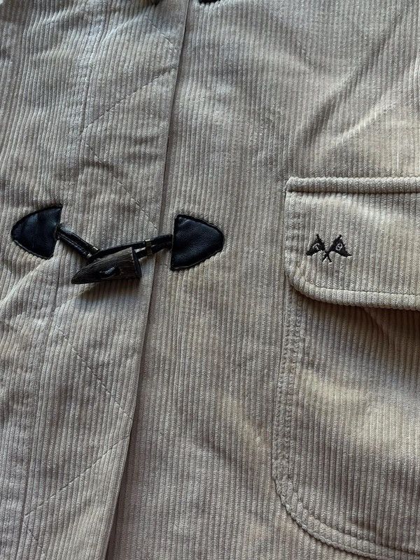 Burberry Thomas Burberry Plaid Lining Coat Corduroy Size M Beige Size US M / EU 48-50 / 2 - 12 Thumbnail
