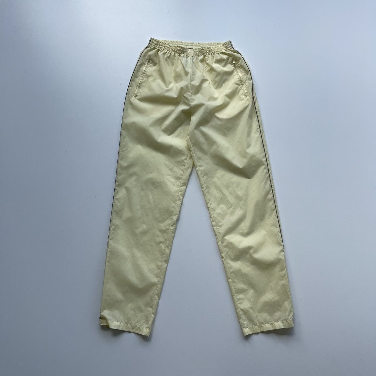 Adidas × Vintage Adidas 90’s Windbreaker Nylon Vintage Track Suit Yellow Size US M / EU 48-50 / 2 - 9 Thumbnail