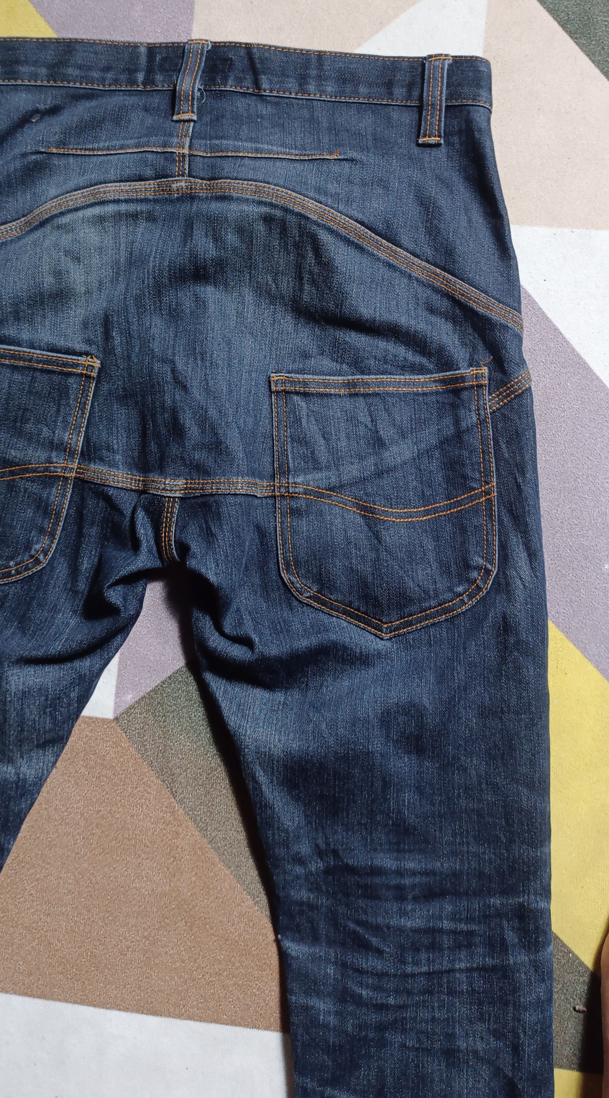 Japanese Brand Authentic Jean Dictator Transistor Travis Scott Style Size US 31 - 2 Thumbnail