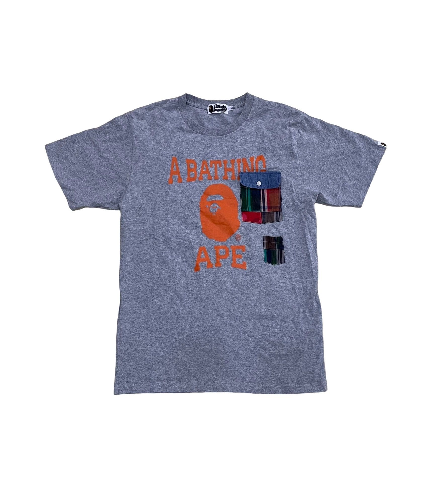 Bape A Bathing Ape Patch Pocket Logo T-Shirt Size L Size US L / EU 52-54 / 3 - 1 Thumbnail