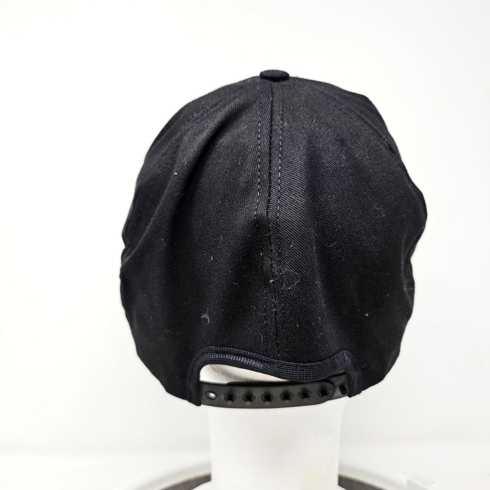 Vintage VINTAGE GM Hat Cap Baseball Snap Back One Size Black Mens GM Performance Parts Hats & Caps Sports Cars Twill Cotton Casual Summer Size ONE SIZE - 4 Thumbnail