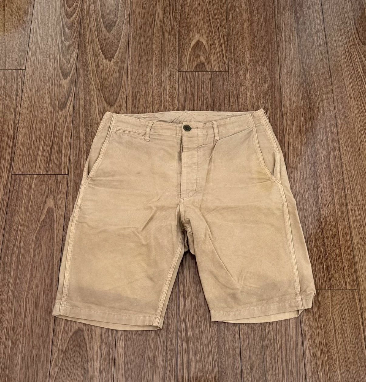 Visvim VISVIM ICT CHINO SHORTS Size US 32 / EU 48 - 1 Thumbnail