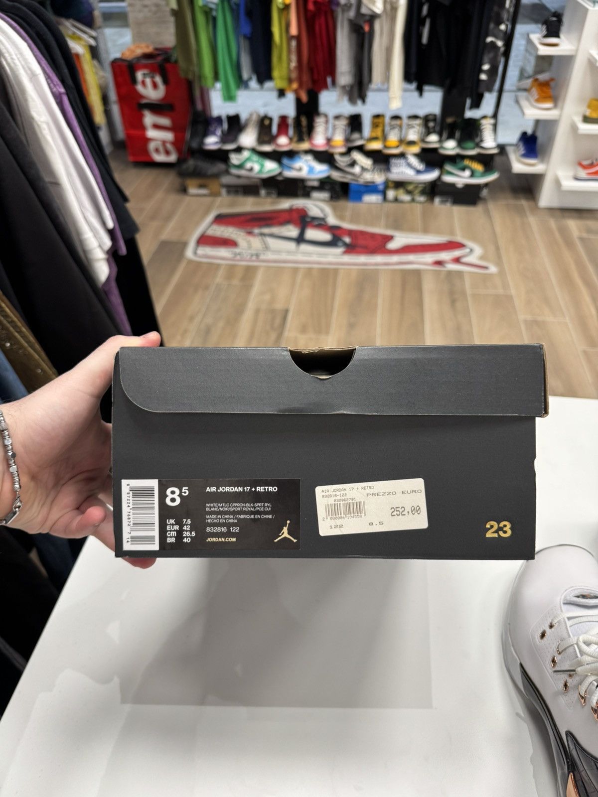Jordan Brand Jordan 17 + retro rame 42 (2016) Size US 8.5 / EU 41-42 - 17 Thumbnail