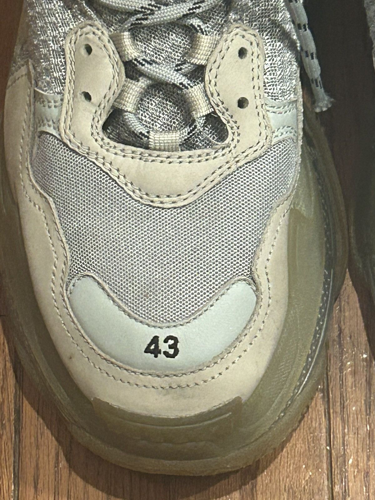 Balenciaga Triple S Clear Sole LAST DROP MF STEAL Size US 10 / EU 43 - 2 Thumbnail