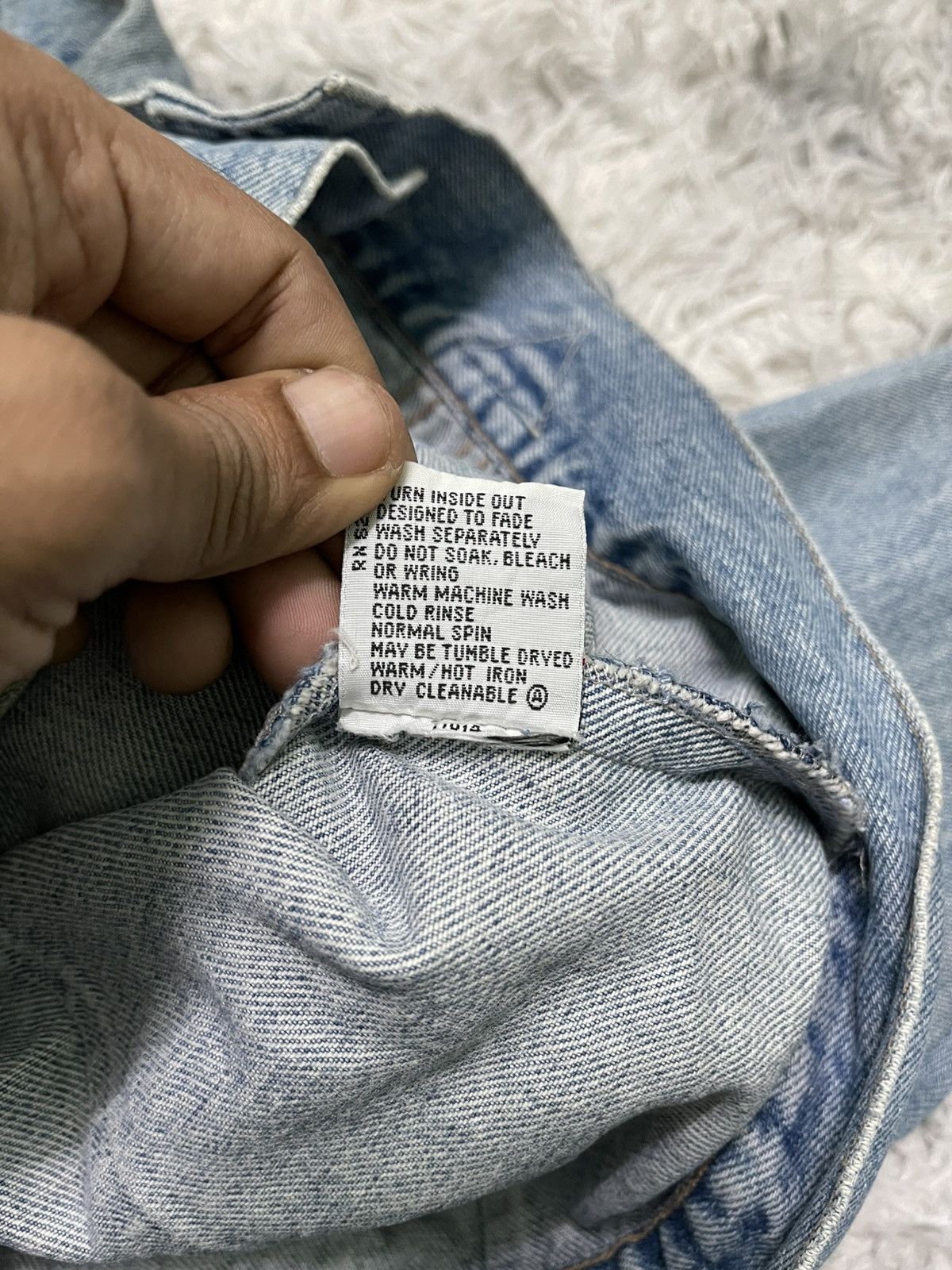 Guess 90s GUESS DENIM TRUCKER JACKET RARE DESIGN Size S / US 4 / IT 40 - 12 Thumbnail