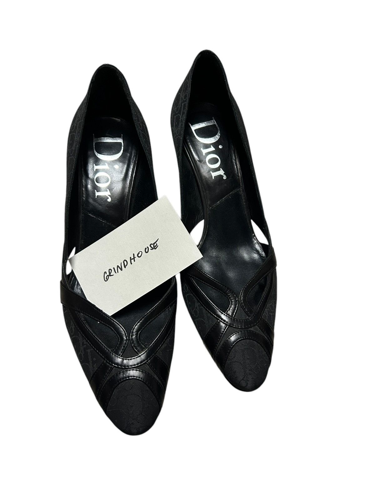 Dior Dior by John Galliano Oblique Heel Size US 6 / IT 36 - 8 Thumbnail