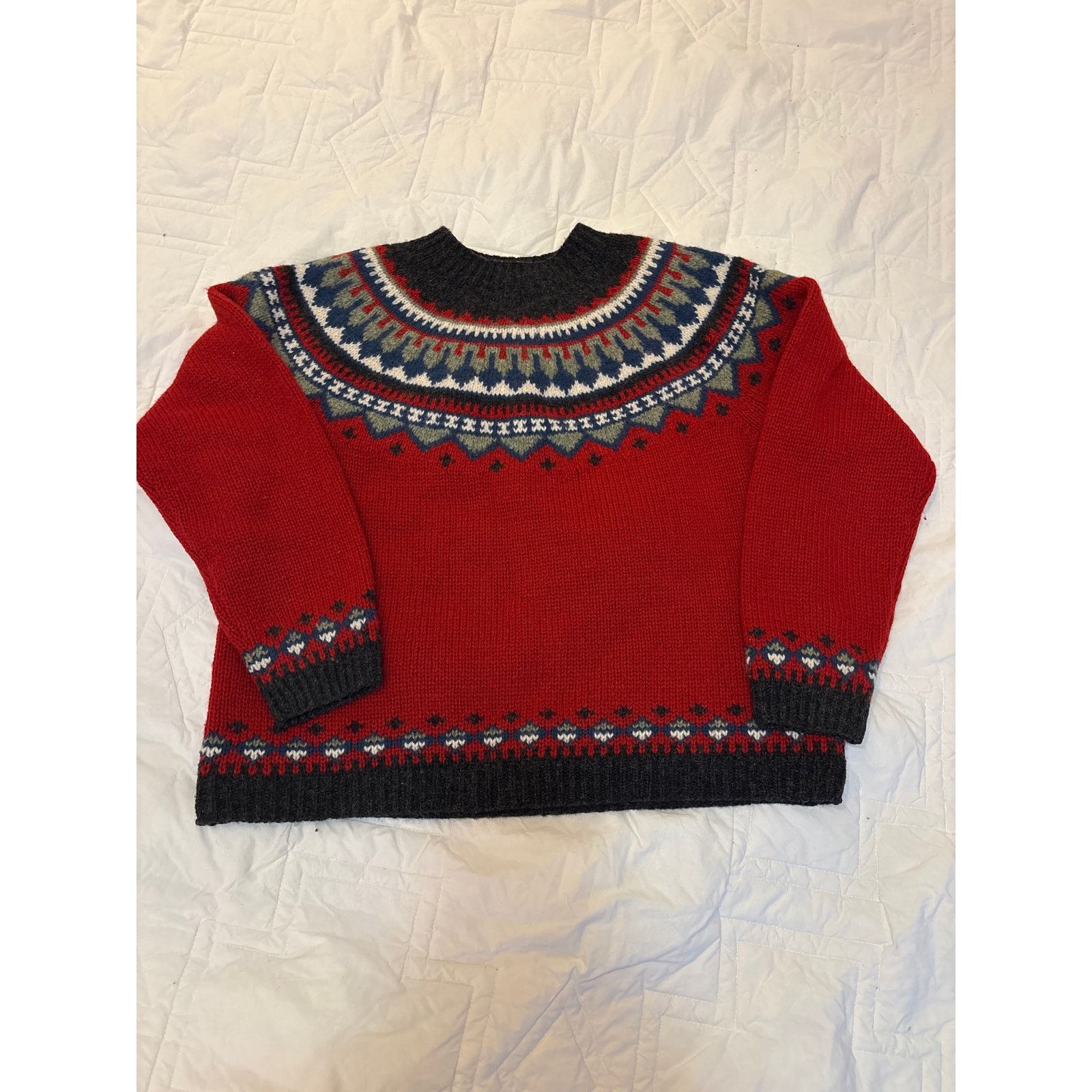 Eddie Bauer Vintage Eddie Bauer Wool Sweater Size M / US 6-8 / IT 42-44 - 1 Thumbnail