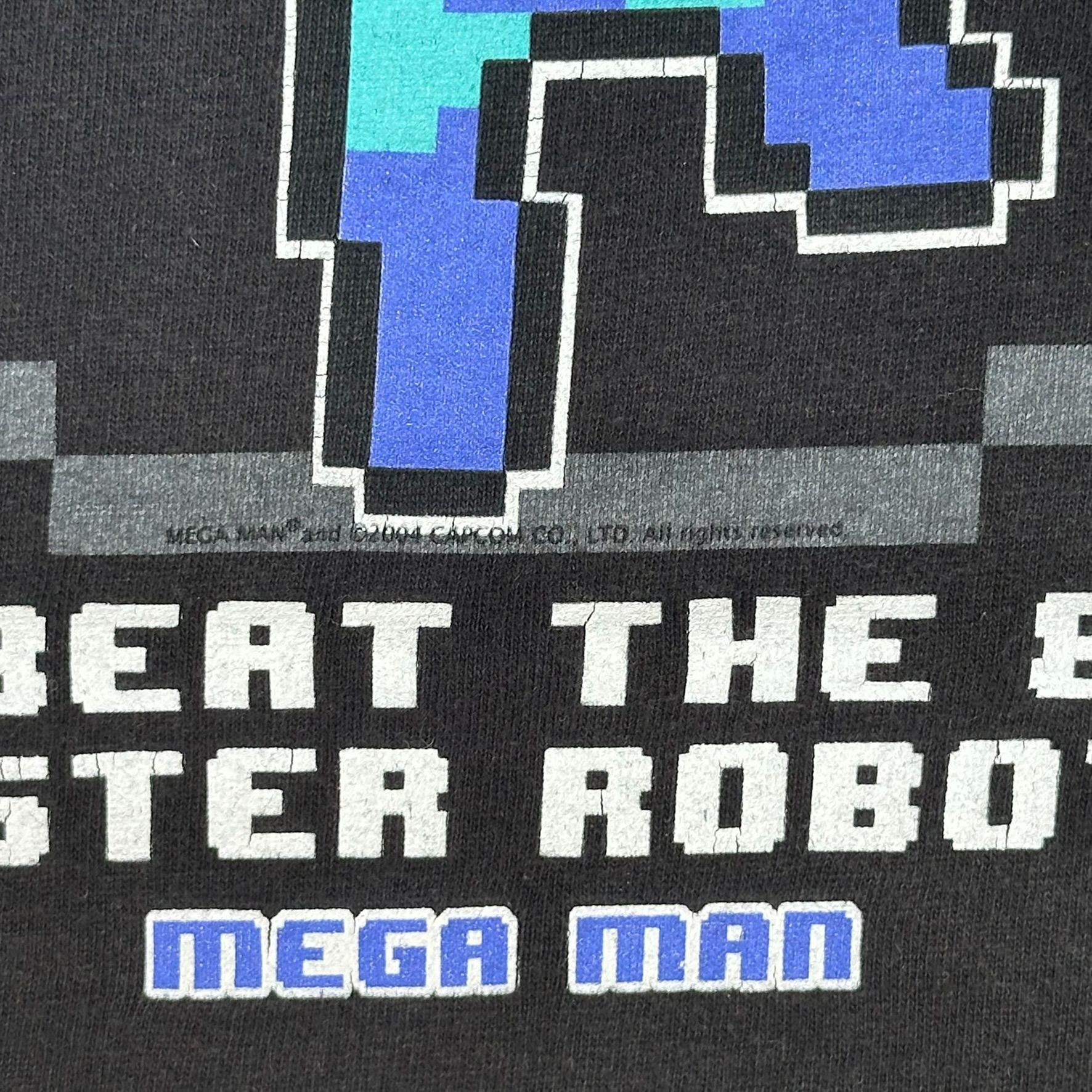 Vintage Vintage Y2K Megaman Master Robots T-Shirt Black XL 2004 Game Size US XL / EU 56 / 4 - 4 Thumbnail