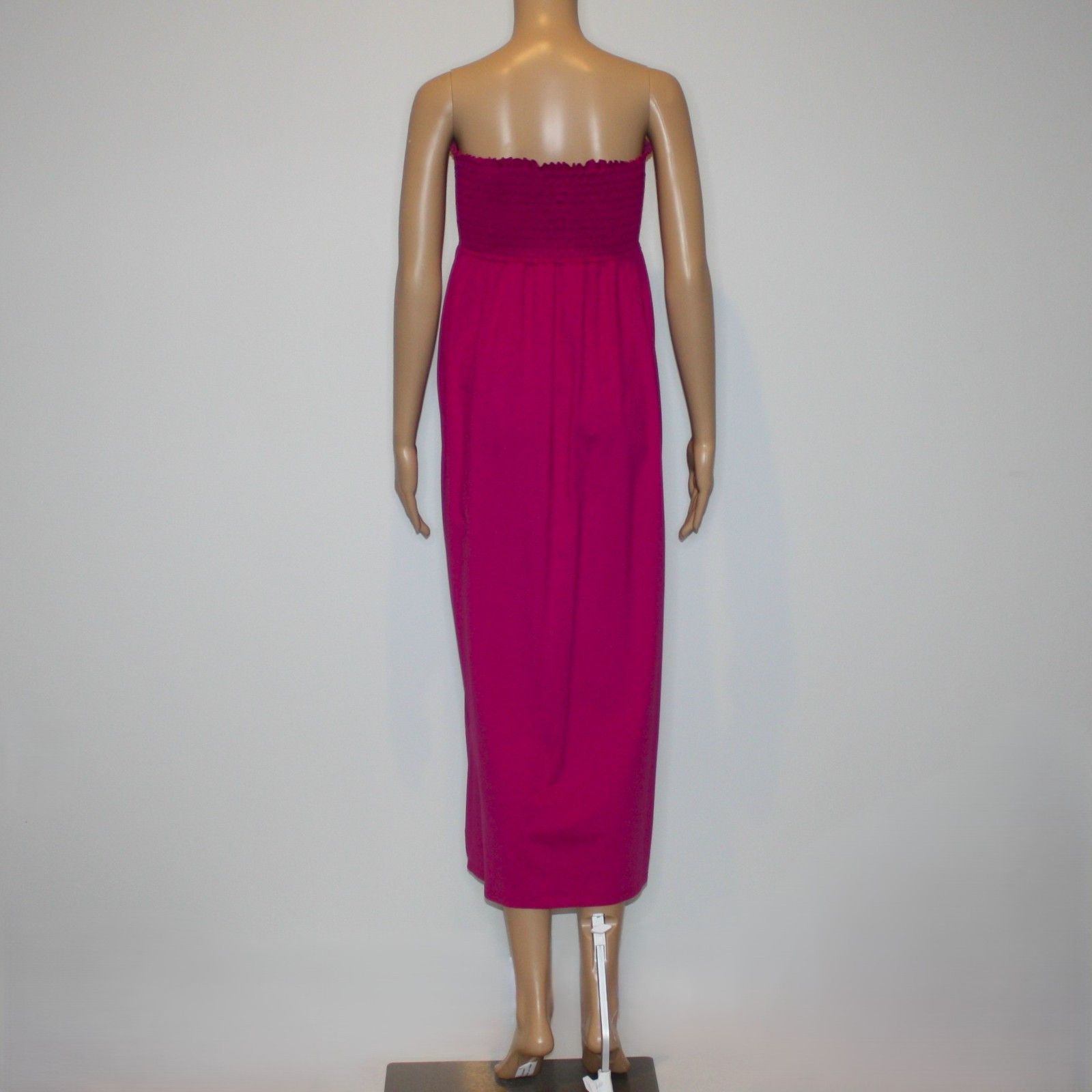 Other Women's Smocked Top Maxi Tube Dress in Raspberry Pink Size S / US 4 / IT 40 - 3 Thumbnail