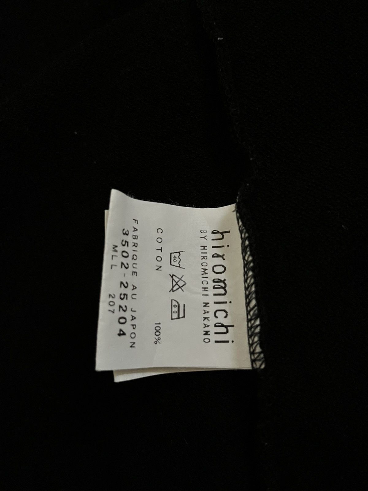Japanese Brand 1990s HIROMICHI NAKANO traditional crest #H1 Size US M / EU 48-50 / 2 - 7 Thumbnail
