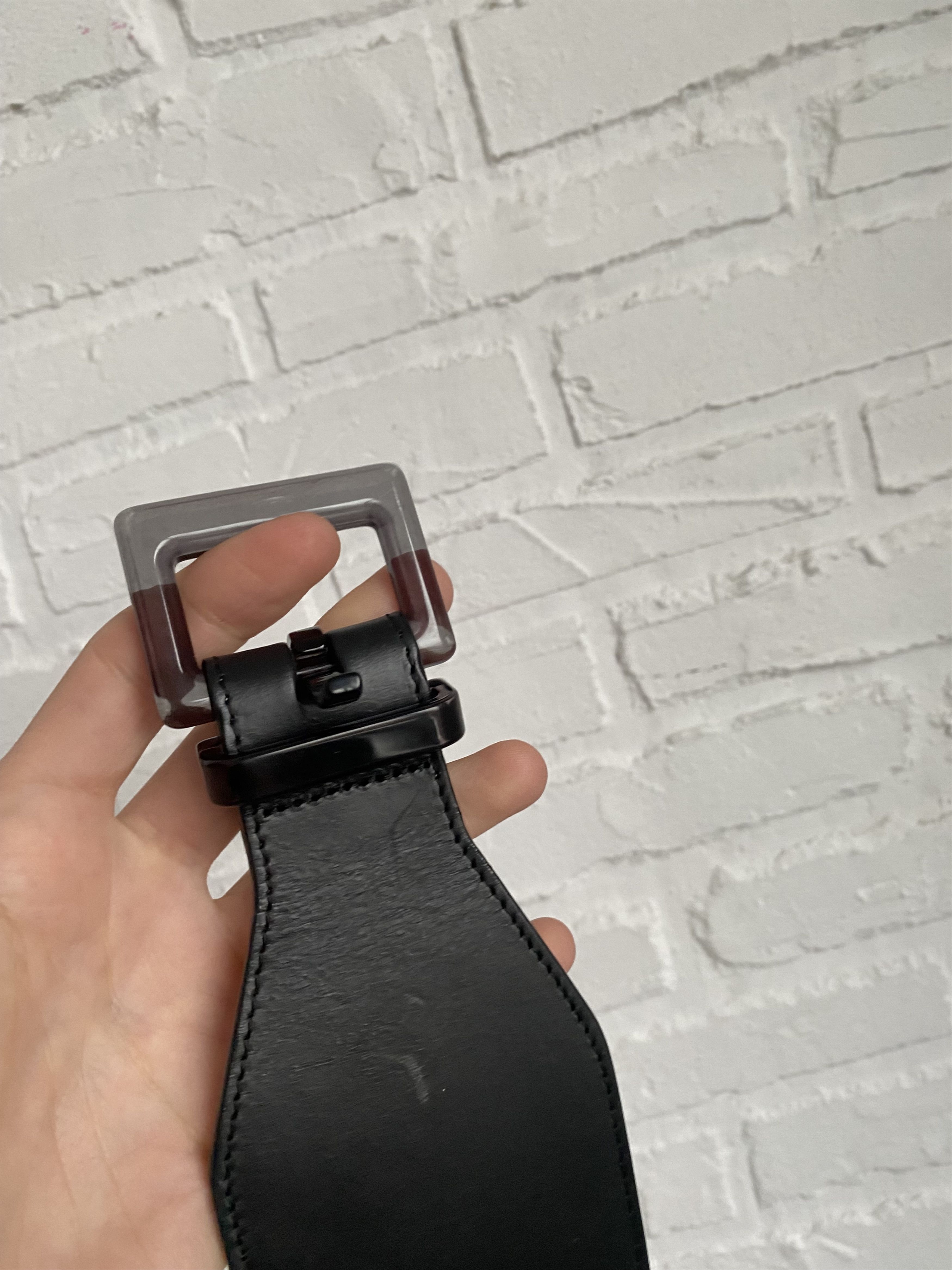 Jean Paul Gaultier Jean Paul Gaultier weight leather belt Size ONE SIZE - 3 Thumbnail