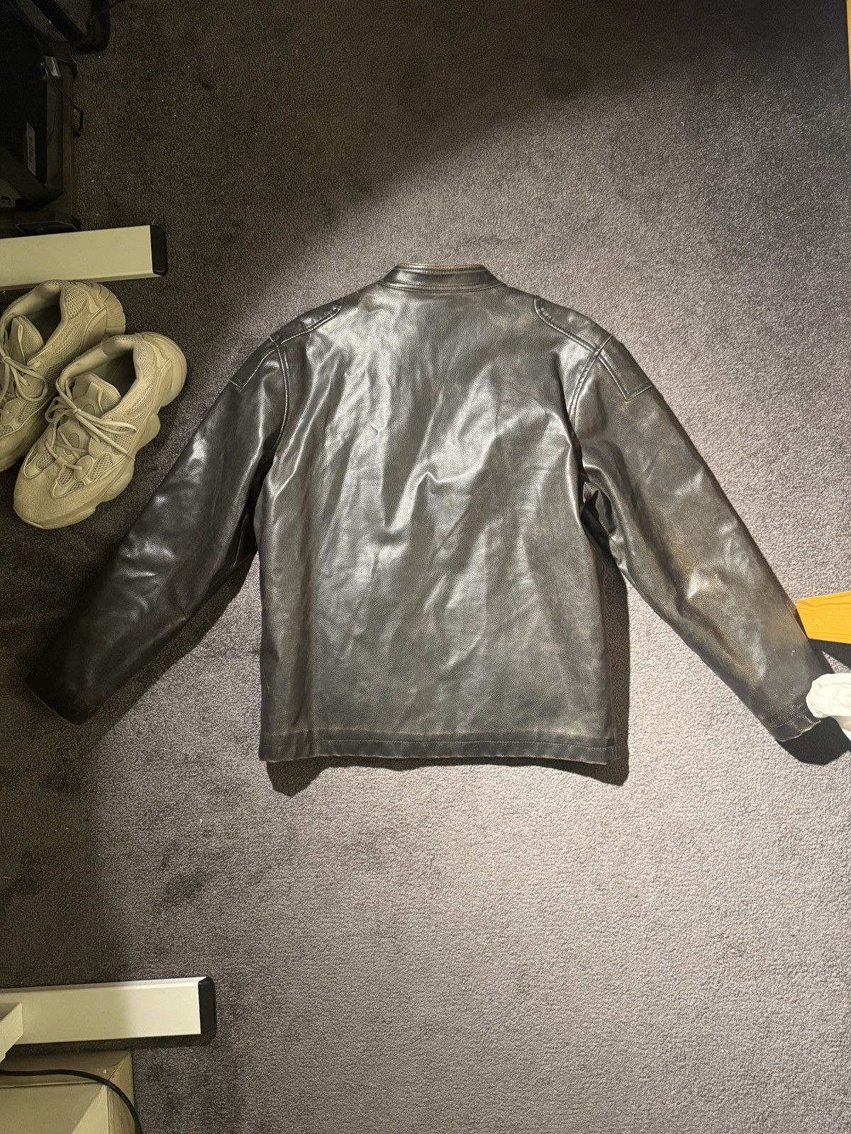 Other Machine Faux Leather Motorcycle Jacket Size US S / EU 44-46 / 1 - 5 Thumbnail